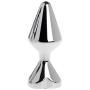 New PluStainless Steel Heart Shape Jeweled Women Men Gift