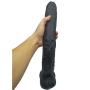 HAOZICH Handheld, Private Toy Soft Massaging Black,Color(16.92 Inches) for Women Female HAOZICH (Color : Black)