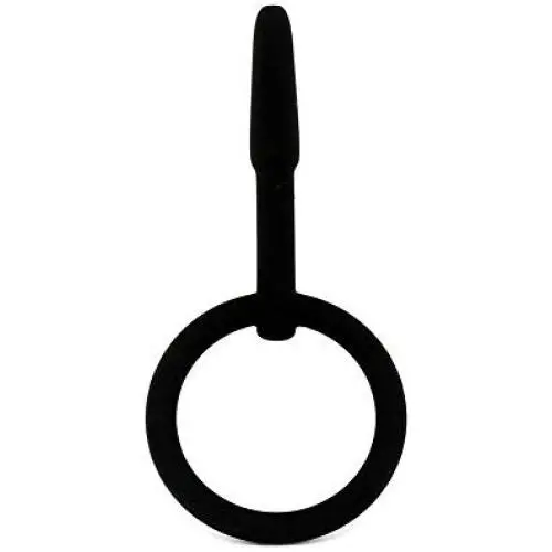 Eastern Delights Flexible Silicone Urethral Sounds Penis Plug with Hollow Hole, 2.17 Inch Eastern Delights Flexible Silicone Urethral Sounds Penis Plug with Hollow Hole, 2.17 Inch