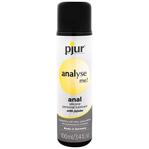 Pjur Analyze Me Condom Safe Silicone Personal Lubricant with Jojoba 3.4 Fluid Ounces / 100 Milliliter