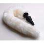 Tailz White Fox Tail Anal Plug and Ears Set