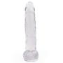 ZYYSQ 12.2 Inch Transparent Realistic Soft-ďîldɔ with Suction Cup with Suction Cup Base 100% is Very Suitable for Beginners and Womens Real Feelings ZYYSQ
