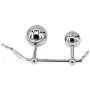 Eastern Delights Female Anal Vagina Double Ball Plug in Steel Chastity Belt Hook Bondage Eastern Delights Female Anal Vagina Double Ball Plug in Steel Chastity Belt Hook Bondage
