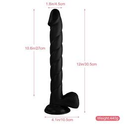 Enjoyable Medical Silicone Realistic Huge-Soft Toy for Womens 12 Inch 828
