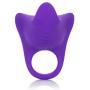 Calexotics SE-0077-75-3 Silicone Rechargeable Remote 12 Function Vibrating Waterproof Pleasure Ring, Purple