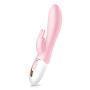 RITER 12 Frequency Vibrantion Stimulator Heating Rotating Beaded Vibrantor G Spotter Rechargeable Massager Adullt Six Toys for Women Pink