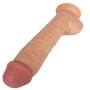 LXHHY Simulation Pěnì-s Suction Cup Soft Fake Pěnì-s Super Long Pěnì-s Back Court Anal Plug Female Toys Flesh T-Shirt
