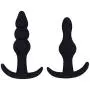 2pcs/Set Silicone Butt Plug for Beginner Anal Sex Toy 2pcs/Set Silicone Butt Plug for Beginner Anal Sex Toy