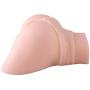 Pansdd 3D Comfortable Stimulation Female Massager Double Hole Tight Holes Waterproof (Color : Skin)