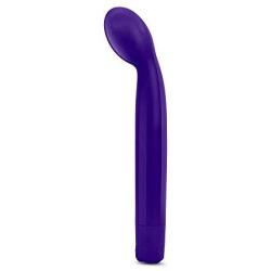 Sleek Multi Speed Curved Tip Vibrator - G Spot Stimulator - Waterproof - Sex Toy for Women - Sex Toy for Couples (Purple)