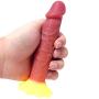 JSCRlove Lǐfelike 6 Inch Flexible Female Toy Realistic Dual Density Toy Beginners Lifelike Suction Cup Tools