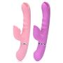 Qhufnng 8 Frequency Rabbit Toy for Women Waterproof Electric Shock Magic Wand Funny Toys Women Best Gift for Travel Pink