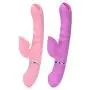 Guiseniour 7 Modes of Vibranting Massagers with Soft Tongue for Women Thrusting Rotating Vibrantor for Private Part and Heating Function3 in 1 Design