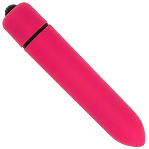 Mini Bullet Vibrator - Waterproof - Lifetime Guarantee - 10 Stimulation Modes - Quiet yet Powerful - Made of Body Safe ABS Plastic - Best for Men and Women - Discreet Packaging -US Stock - Black&Red