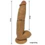 yangju 12.2 Inch,Portable Lifelike,Simulated,Relax,Tool,Big,Suction Cup,Cup,Women Men Beginners-M -HMTLAW