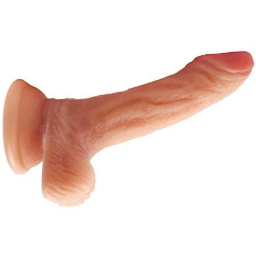 QiuQiuK Lifelike Suction Cup Tools for Women (6Inch A)