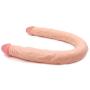 Qbyoop Ðíldɔ 21.56 inch Double Sided Big Toy Real Feel Soft Flexible Double Head Qbyoop Vībrātòr
