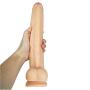 QJFYJ-001 12 Inch Super Long Relax Massaging Wand Female Personal Massager Suction Cup