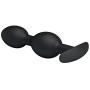 Toysdance Silicone Butt Plug with Metal Ball Inside Anal Muscles Training Double Anal Balls