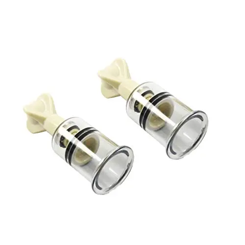 Amosfun Nipple Vacuum Cup Sucker Enlargement Enhancer Sucking Nipple Pump Sucker 2 PCS Amosfun Nipple Vacuum Cup Sucker Enlargement Enhancer Sucking Nipple Pump Sucker 2 PCS