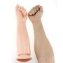 NHDY Dî`dɔs Vac-U-Lock Compatible Fist Handles Couple Toys Super Soft and Long Dîldɔ Ergonomic Design Female Waterproof Body Relax Body ONLY Sold by PETBED -