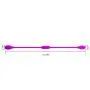 Wushuangyu USB Rechargable Silicone Soft 12 Speed Stimulator Waterproof Double Head Massager - Vibrant Toy Wushuangyu USB Rechargable Silicone Soft 12 Speed Stimulator Waterproof Double Head Massager - Vibrant Toy