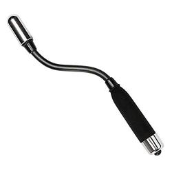Lawani Amal Plug Beginner Bendable Smooth Waterproof Massage Stick (Black)