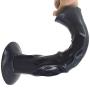 Realistic Animal Dildo Big Horse Penis Ultra Long Cock Female Masturbator Sexbaby Hand Free Suction Cup Vaginal Massage for Women (Black)