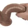 Extremely Life- Like Strápôn Brown Massager for Women Couples - Beginner Tranier Set Soft Wand