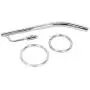 Eastern Delights Penis Plug with Glans Ring Stainless Steel Fetish Bondage BDSM Sex Games