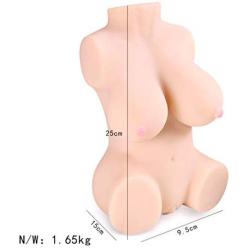 Põckët P`üššýcats Mên Mâštürbâtõr for Men Male Adult Toys Life Size，Full Size TPR Women Torso,Soft Hands Free，Gifts for Boyfriend and Husband