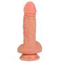 Winzfred 7.9 Inch Realistic Dilo Ultra-Soft Dilo for Beginners with Flared Base for Hands-Free Play