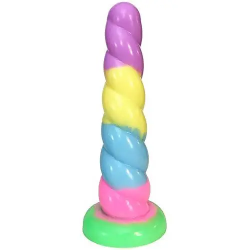 Silicone Unicorn Horn Pastel Pleasures Dildo - Medium Silicone Unicorn Horn Pastel Pleasures Dildo - Medium