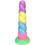 Silicone Unicorn Horn Pastel Pleasures Dildo - Medium
