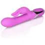 CalExotics Enchanted Bunny Massager - Waterproof Vibrator Toys for Couples - Adult Sex Clitoral G Spot Rabbit Massager - Purple