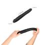 Sexbaby Double Side Dildo, Realistic Silicone Dong Sex Toy for Women (Small 11.81 Inch)