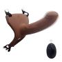 CS-DTXC Perfect Size Flesh Amazing Gifts Strap Pants Artificial Dual Soft Lesbian Strapless Strapon Panties Funny Pleasure Toy/Women/Couple for men to relax muscle toys CS-PYY