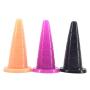 Chen-love1 Magician Waterproof Props, Household Cone Massage Stick for Men Women-Buttock Trainer Massage Tools & Equipment (Color : Black, Size : 7.16 inches)