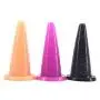 Chen-love1 Magician Waterproof Props, Household Cone Massage Stick for Men Women-Buttock Trainer Massage Tools & Equipment (Color : Black, Size : 7.16 inches)