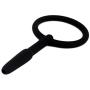 Eastern Delights Flexible Silicone Urethral Sounds Penis Plug with Hollow Hole, 2.17 Inch