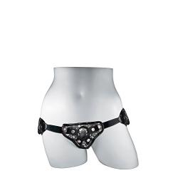 SPORTSHEETS - Platinum and Lace Corsette Strap-On