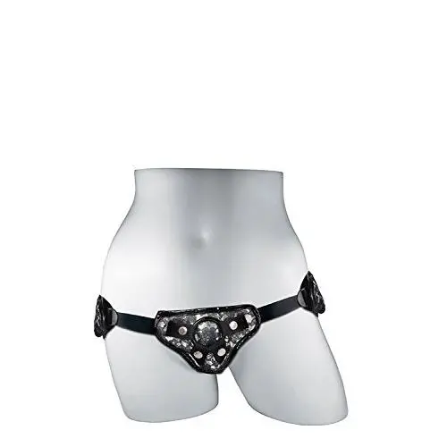 SPORTSHEETS - Platinum and Lace Corsette Strap-On SPORTSHEETS - Platinum and Lace Corsette Strap-On