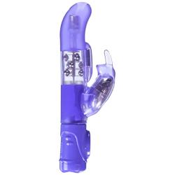 California Exotic Novelties Triple G-Jack Rabbit Vibrator, Purple