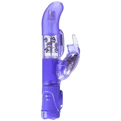 California Exotic Novelties Triple G-Jack Rabbit Vibrator, Purple