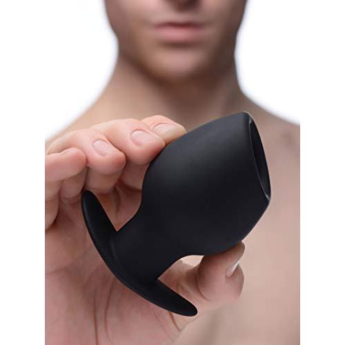 Master Series Ass Goblet Silicone Hollow Anal Plug, Small