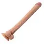 Suction Cup 16.53 Inch Extra Long Huge Massage Wand with Suction Cup Personal Body Massager Box Package (Color : Flesh)