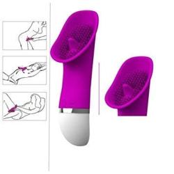 Waterproof Safe, Have Fun / 30 Frequency Cordless Handheld Silent Tongue Close to Clitoris to Attract Mini Massage, Lover Fun Friction Device - Genuine