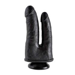 Pipedream King Cock Double Penetrator, Black