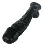 Lovely Wand Massager Beginner Waterproof Toy Black PVC Material 9.3 Inch