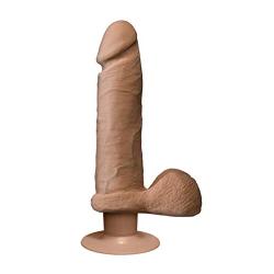 The Vibro Realistic Cock Ur3 Vibrator Mulatto, 8 Inch